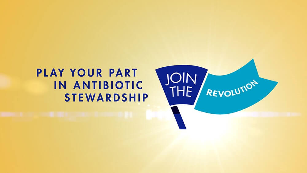 play your part in antibiotic stewardship flag image